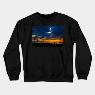 Watching the ships go by Crewneck Sweatshirt